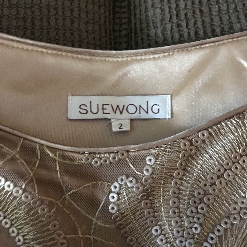 Sue Wong Sequined Dress